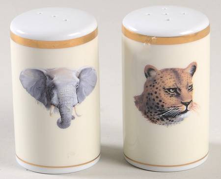 African Big 5 Salt & Pepper Set