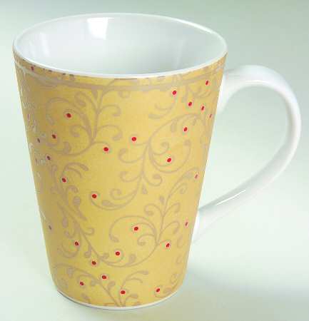 Christmas Scroll Mug