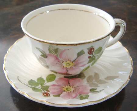 Polly Ann Flat Cup & Saucer Set