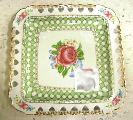 RZS6 Square Salad Plate