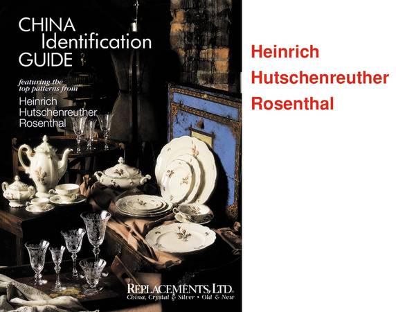 Replacements, Ltd Books China Identification Guide #1