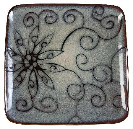 Olivia Slate Salad Plate