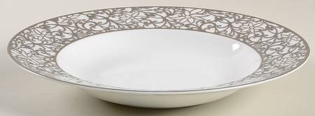 Salamanque Platinum Rim Soup Bowl