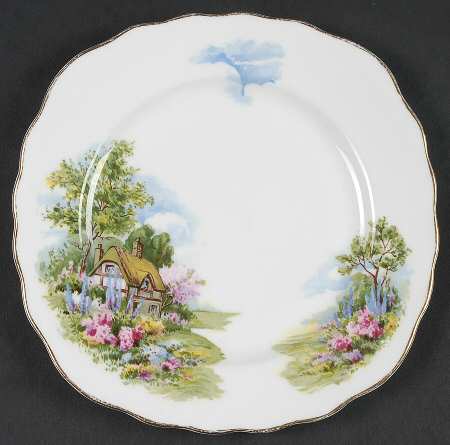 7382 Square Bread & Butter Plate