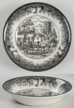 Herdsman, The (Black) Coupe Cereal Bowl