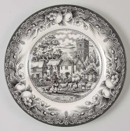 Herdsman, The (Black) Salad Plate
