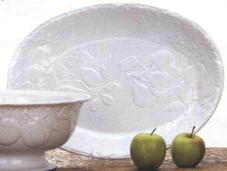 Austin Floral Majolica 19" Oval Serving Platter