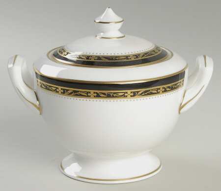 Odette (Black) Sugar Bowl & Lid