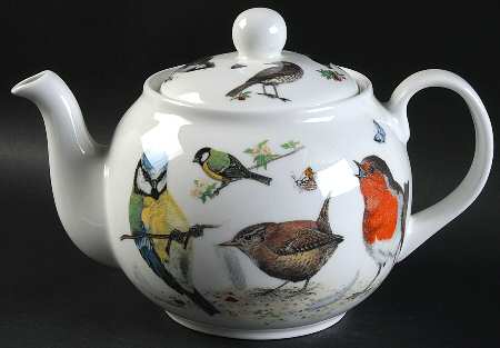 Garden Birds Teapot & Lid
