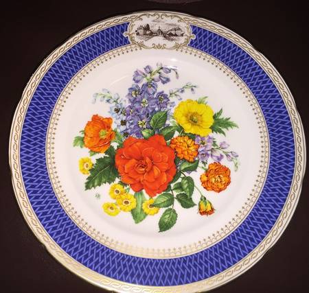 Chelsea Flower Show Plate Show Or Decorative Plate (Charger)