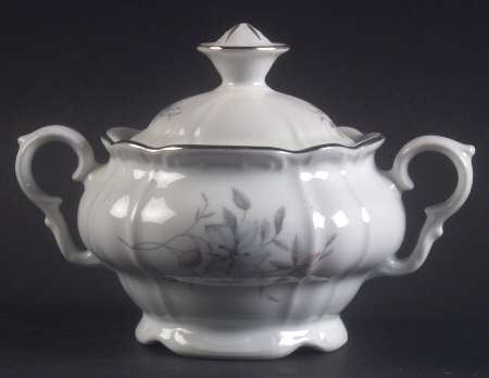 Fantasy (Rim, Scalloped) Sugar Bowl & Lid