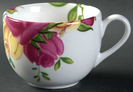 Country Rose Flat Cup