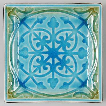 Lorelei Blue Salad Plate