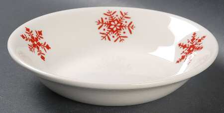 Snowflake Coupe Cereal Bowl