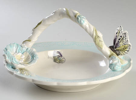 Edie Rose Bloom Collection 6" Handled Basket