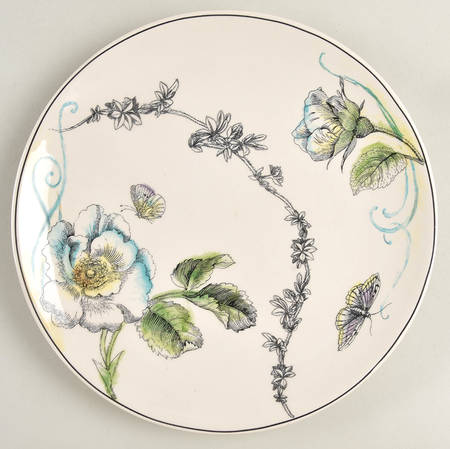 Edie Rose Bloom Collection Salad Plate