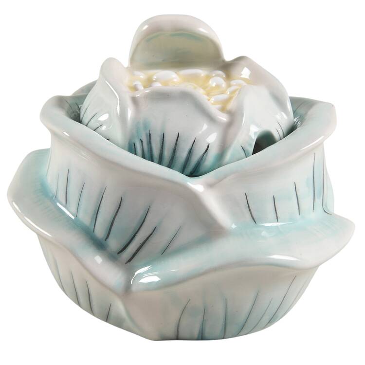 Edie Rose Bloom Collection Mustard Jar & Lid