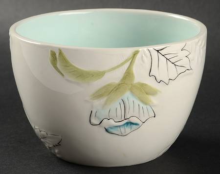 Edie Rose Bloom Collection Round Bowl