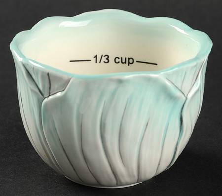 Edie Rose Bloom Collection 1/3 Cup Measuring Cup