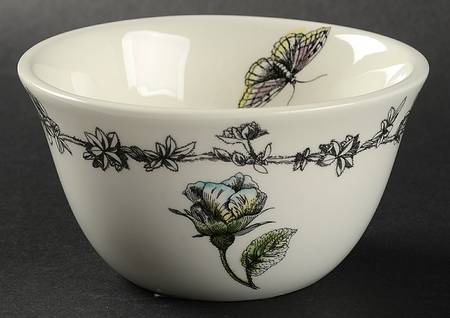 Edie Rose Bloom Collection Fruit/Dessert (Sauce) Bowl