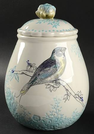 Edie Rose Bloom Collection Medium Canister & Lid