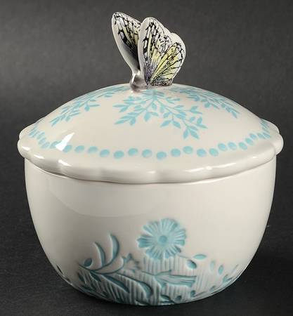 Edie Rose Bloom Collection Sugar Bowl & Lid