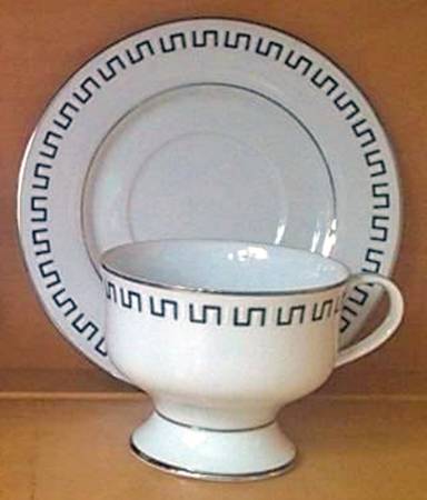 Classic Footed Cup & Saucer Set