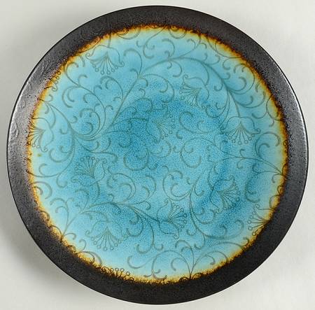 Vercelli Scroll Blue by Reba Harmony for the Home