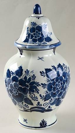Blauw Delft Large Ginger Jar & Lid