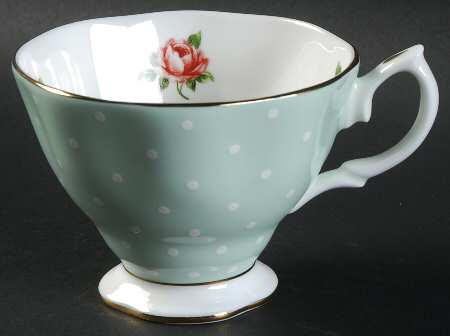 Polka Rose Footed Cup