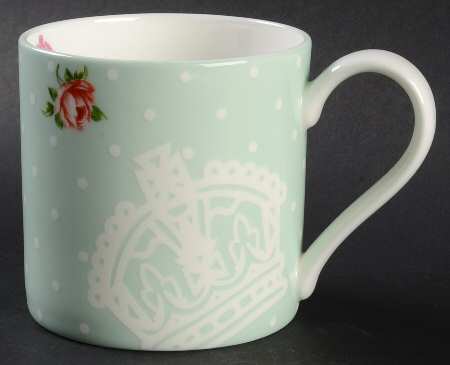 Polka Rose Mug by Royal Albert