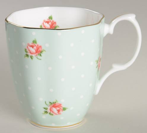 Polka Rose Mug
