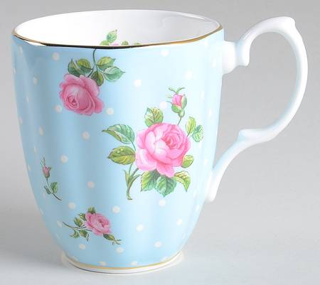 Polka Rose Mug