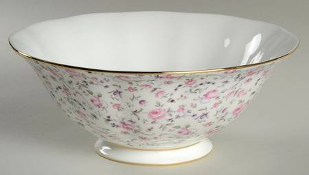 Rose Confetti 10" Large Salad Serving Bowl
