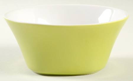 Round and Square Green Apple Coupe Cereal Bowl