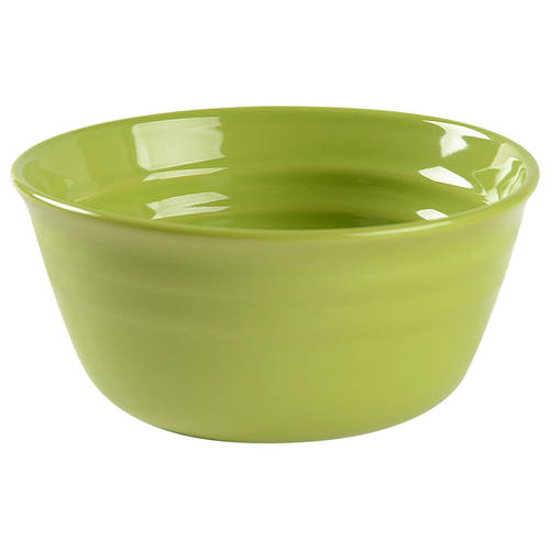 Double Ridge Green Apple Coupe Cereal Bowl