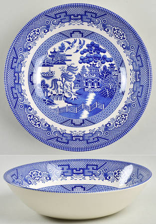 Blue Willow Soup/Cereal Bowl