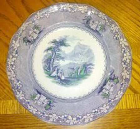 Jenny Lind Blue Multicolor by Royal Staffordshire