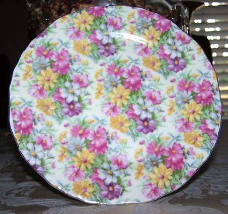 Barrington Bouquet Salad Plate