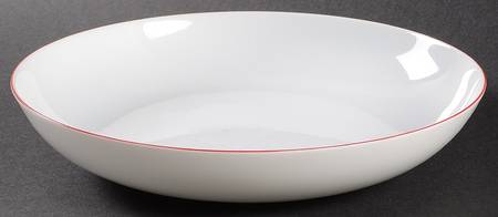 Monceau Rouge (Red) Coupe Soup Bowl