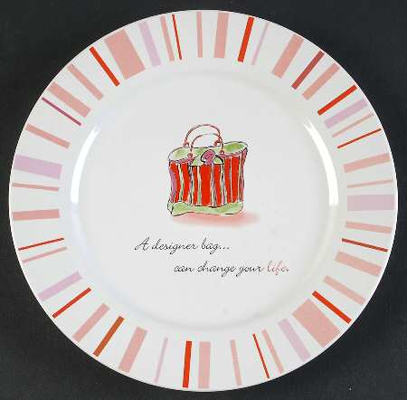 Accessories Make the Woman Salad Plate