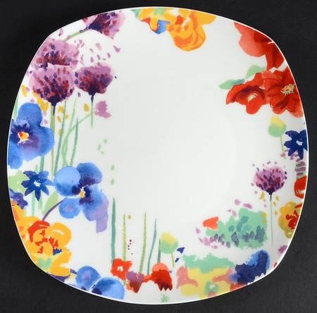Diva Square Salad Plate