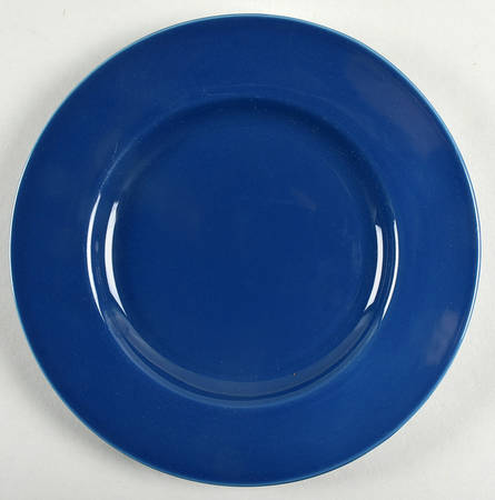 Marine Blue Salad Plate