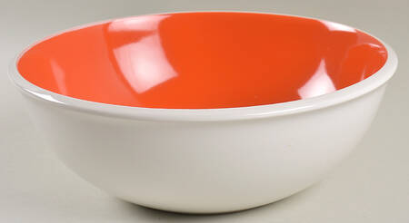 Rise Orange 10" Round Serving Bowl
