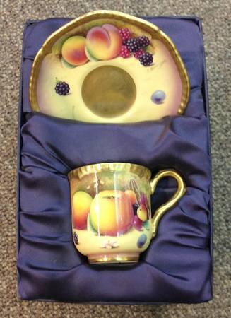 Fruit Study by Royal Worcester