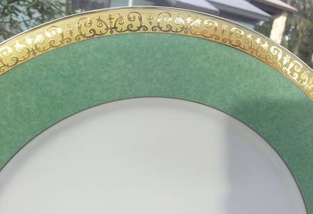 Gold Buffet Green by Royal Gallery