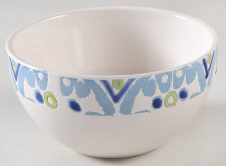 Ikat Blue Soup/Cereal Bowl