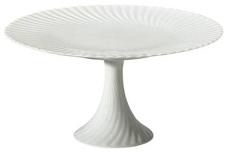 Atlantide 8" Diameter Pedestal Cake Stand by Raynaud