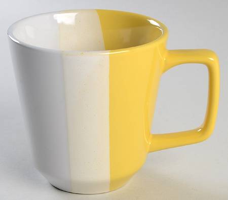 Tri Band Yellow Mug