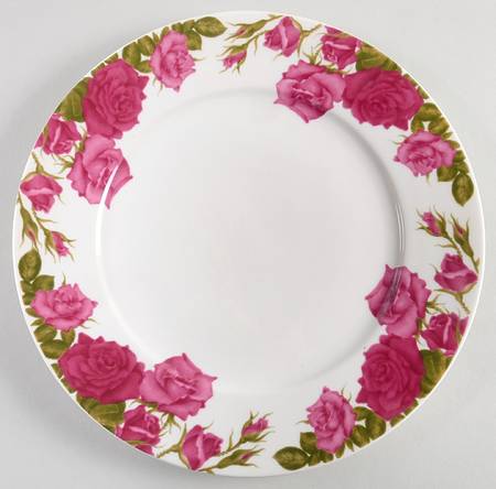Morning Rose Dinner Plate